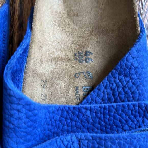 BIRKENSTOCK KYOTO NU DESERT BUCK Size EU 46 Royal Blue main image 4
